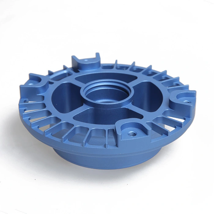 CNC machining  parts blue anodizing