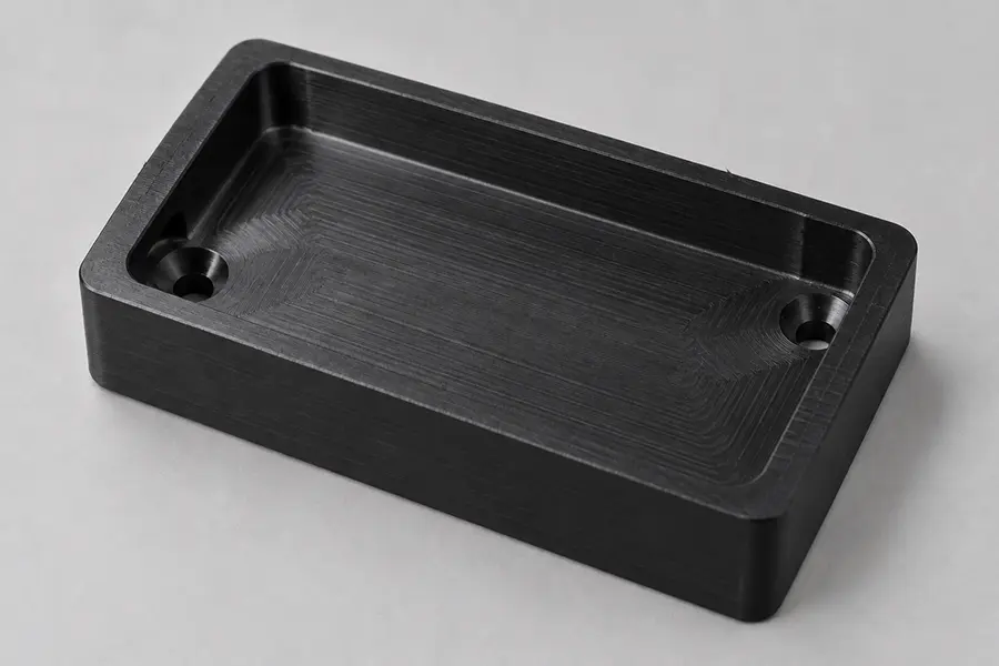 CNC Milled Plastic Part with As Machined Finish