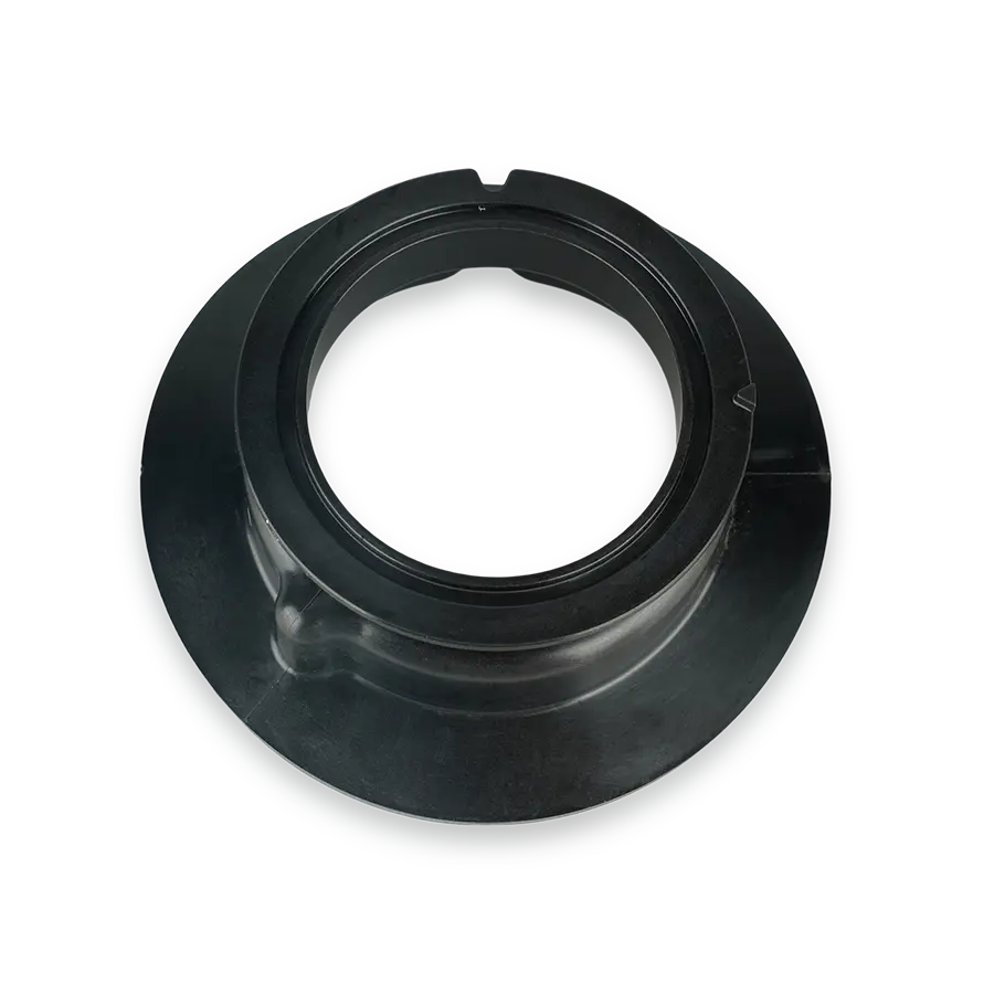 plastic injection molding part - Circular Mounting Flange