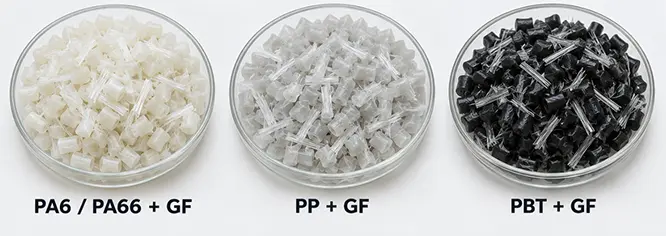 Common Glass-Filled Plastics