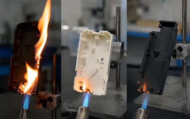 Flame Retardant Plastics Test