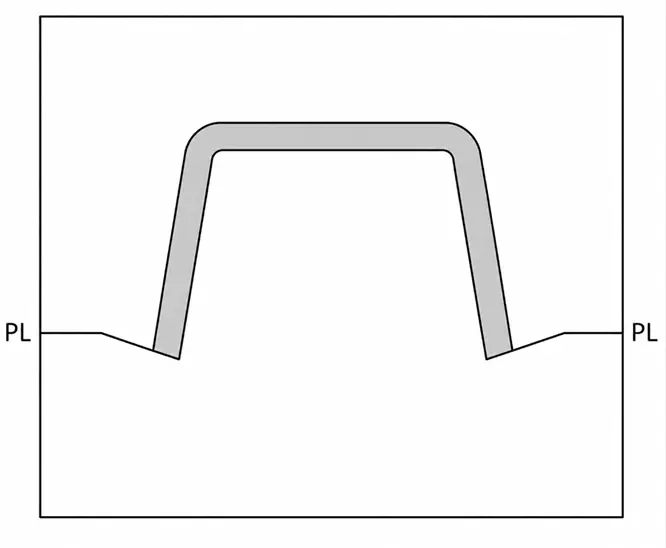 Flat Parting Surface 1