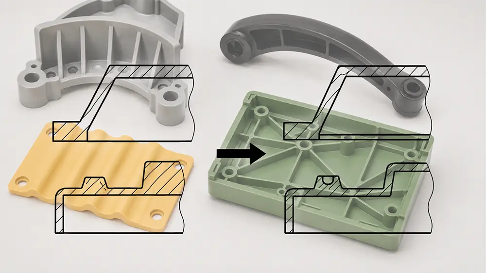 Injection Molded Part Wall Thickness