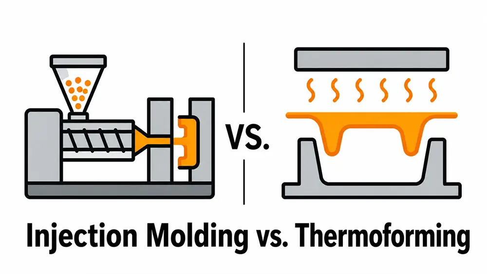 Injection Molding vs. Thermoforming