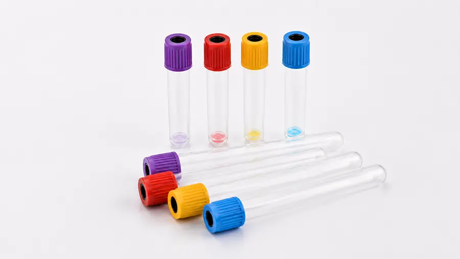 Medical Injection-Molded Part – Blood Collection Tube