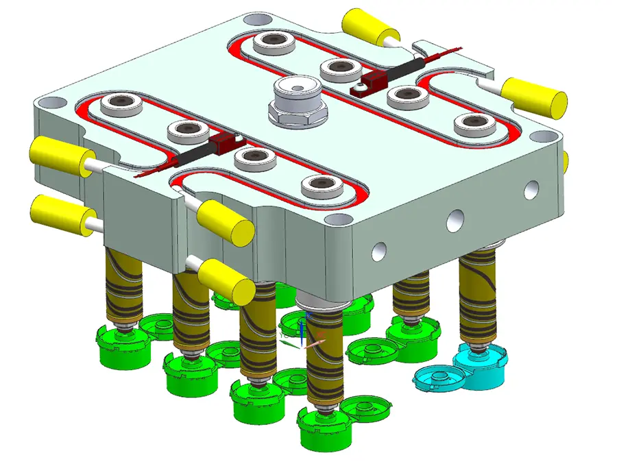 Gate Case Study - Multi-Cavity Medical connector