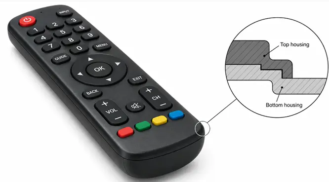 Remote Control Plastic Housing