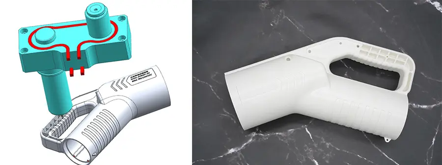 Selection of Mold Type - EV charging gun housing