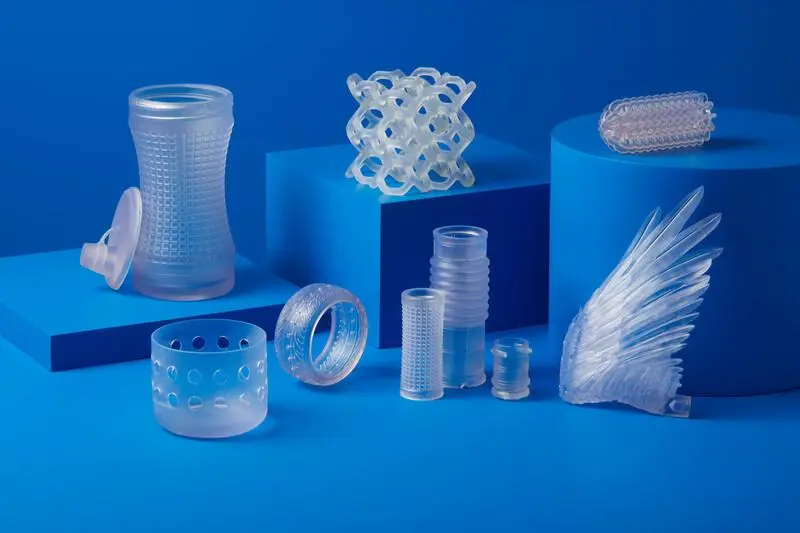 acrylic 3D printed parts