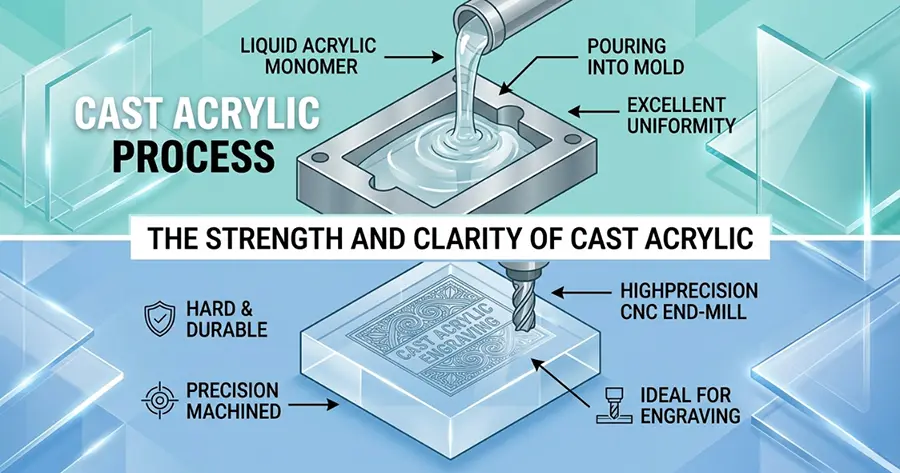 cast acrylic vs polycarbonate