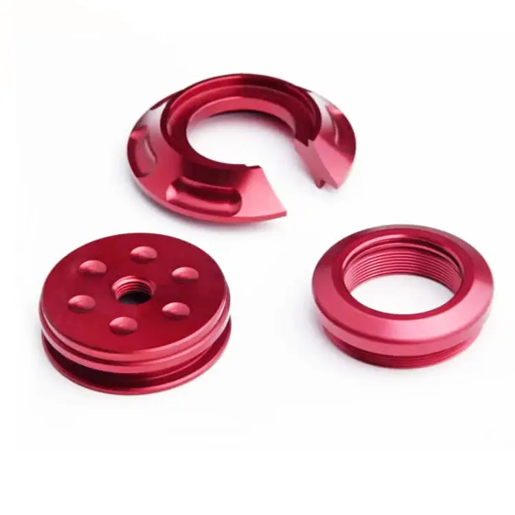 custom aluminum cnc machining parts - control valve