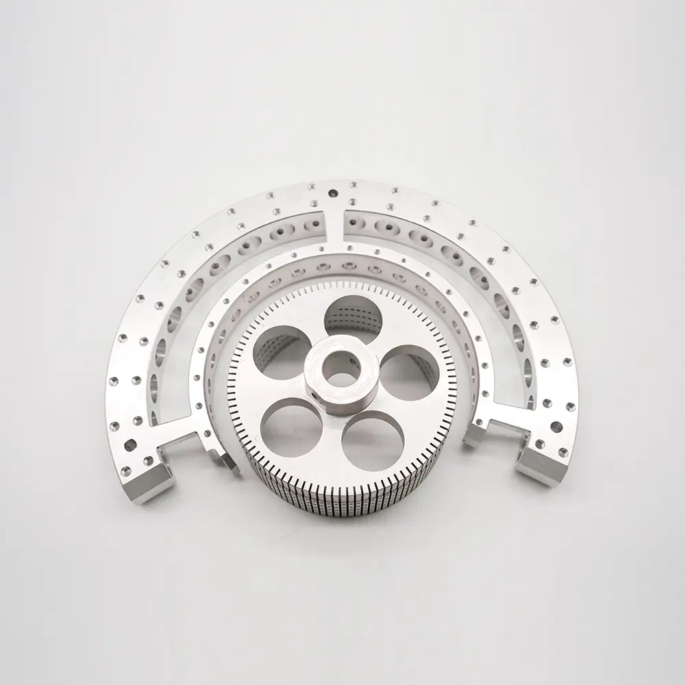 Aluminum CNC machining parts - flywheel