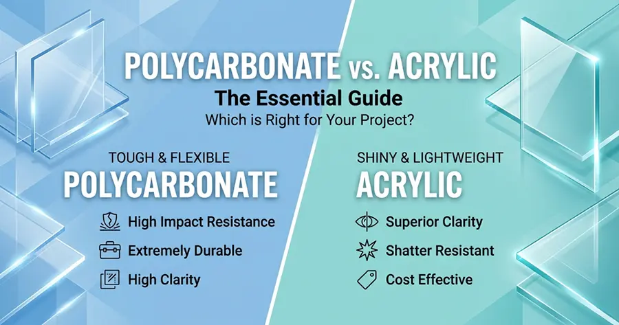 difference between acrylic and polycarbonate