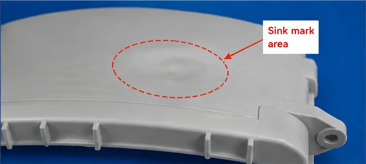 injection molding sink-mark uneven cooling
