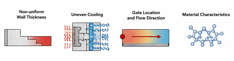 injection-molding-warpage-factors