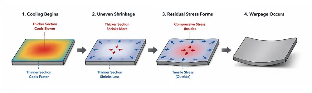 injection-molding-warpage-principle
