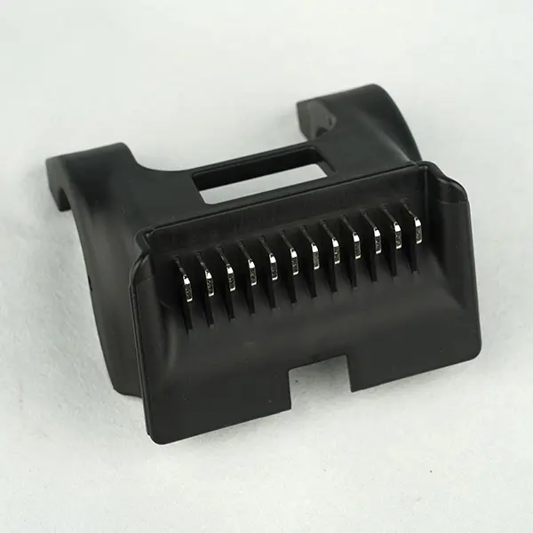 insert molded multi-pin connector cousing