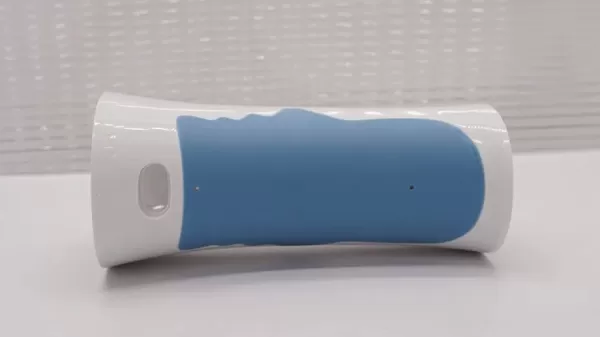 Complex overmolding plastic part