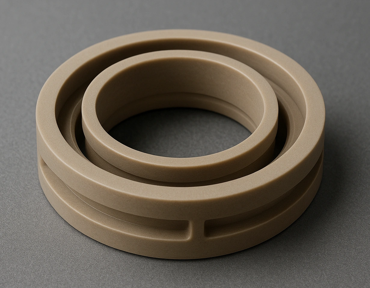 peek injection molding part