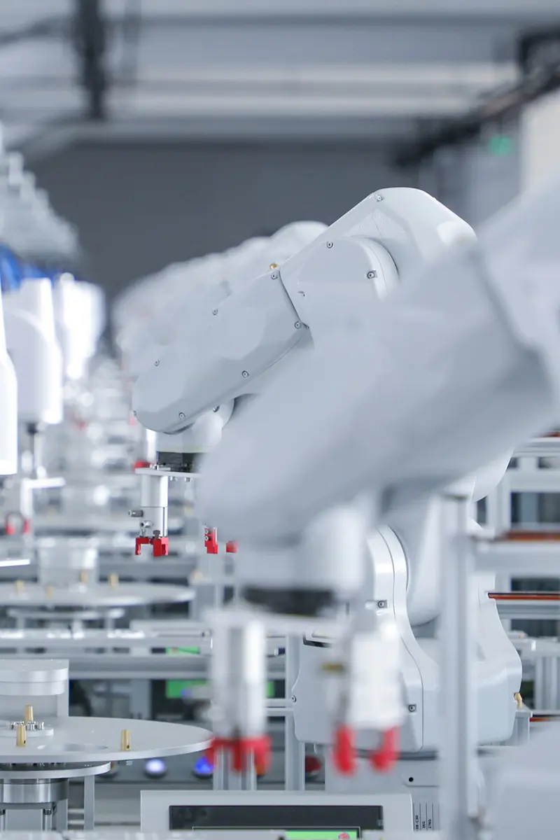 Robotics and smart device injection molded parts